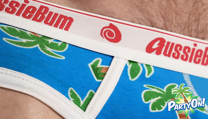 Slipy AussieBum Partyon Palmtree13